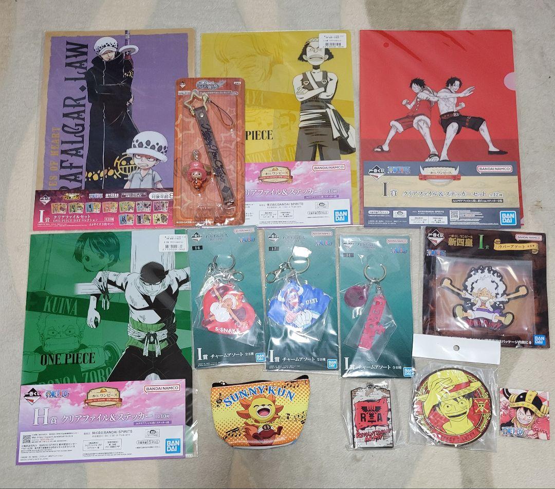 ワンピース　フィギュア　セット　一番くじ　バトルメモリーズ　B賞　ルフィ　等