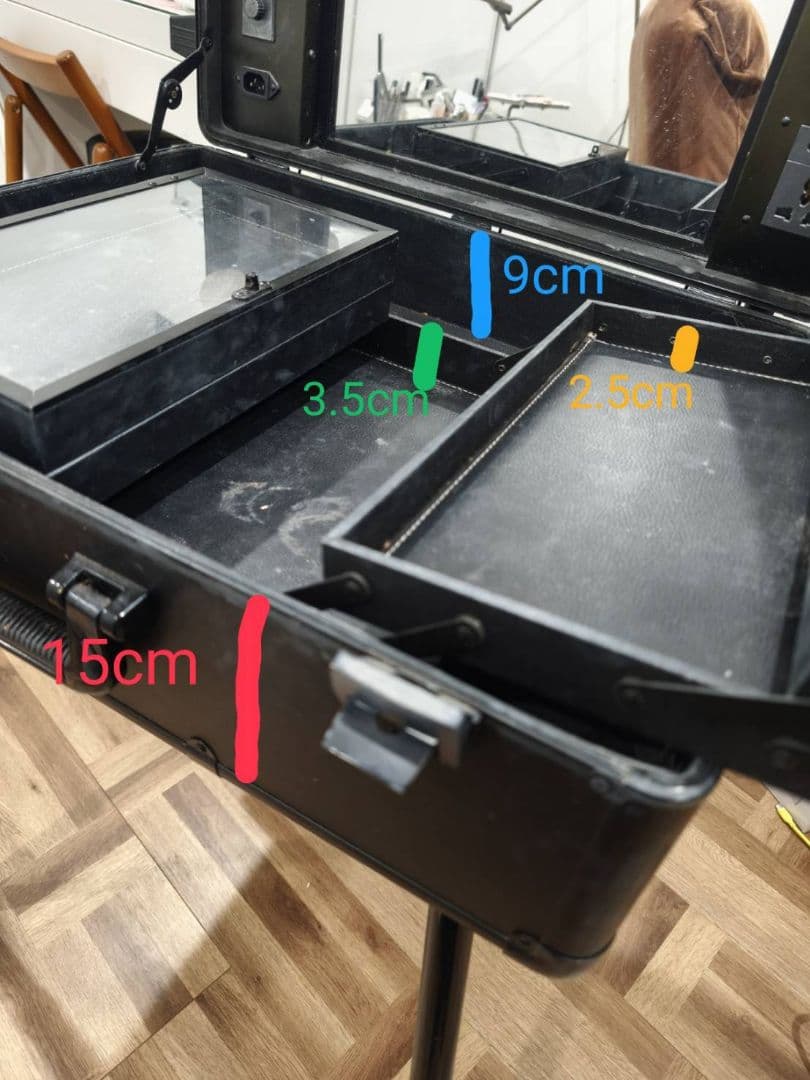 R*i様 ハリウッドミラードレッサー　プロ仕様　持ち運べるタイプ