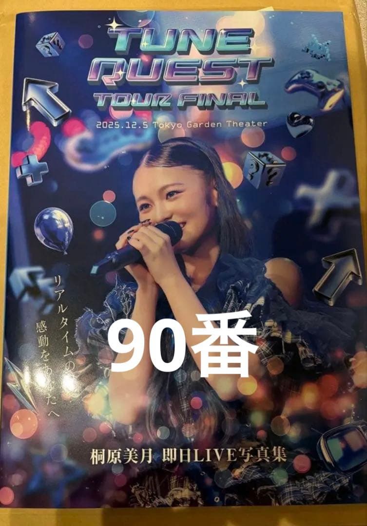 candytune 100冊限定ナンバリング付き　桐原美月 写真集