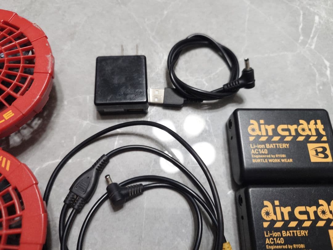 イ*ラ様 BURTLE バートル　バッテリーとファン