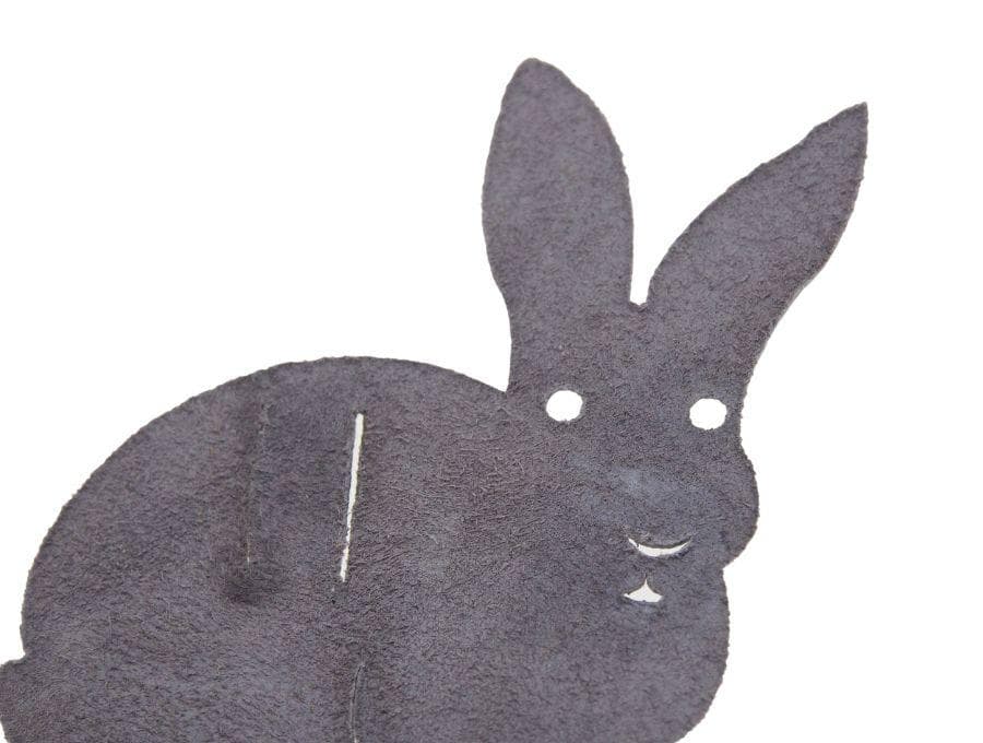 エルメス プティ・アッシュ ラッピングチャーム うさぎ グレー HERMES