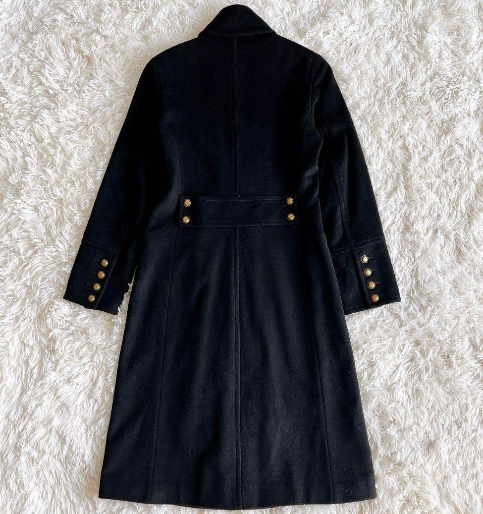 美品　MAX&Co　ブラック　ナポレオンコート　38