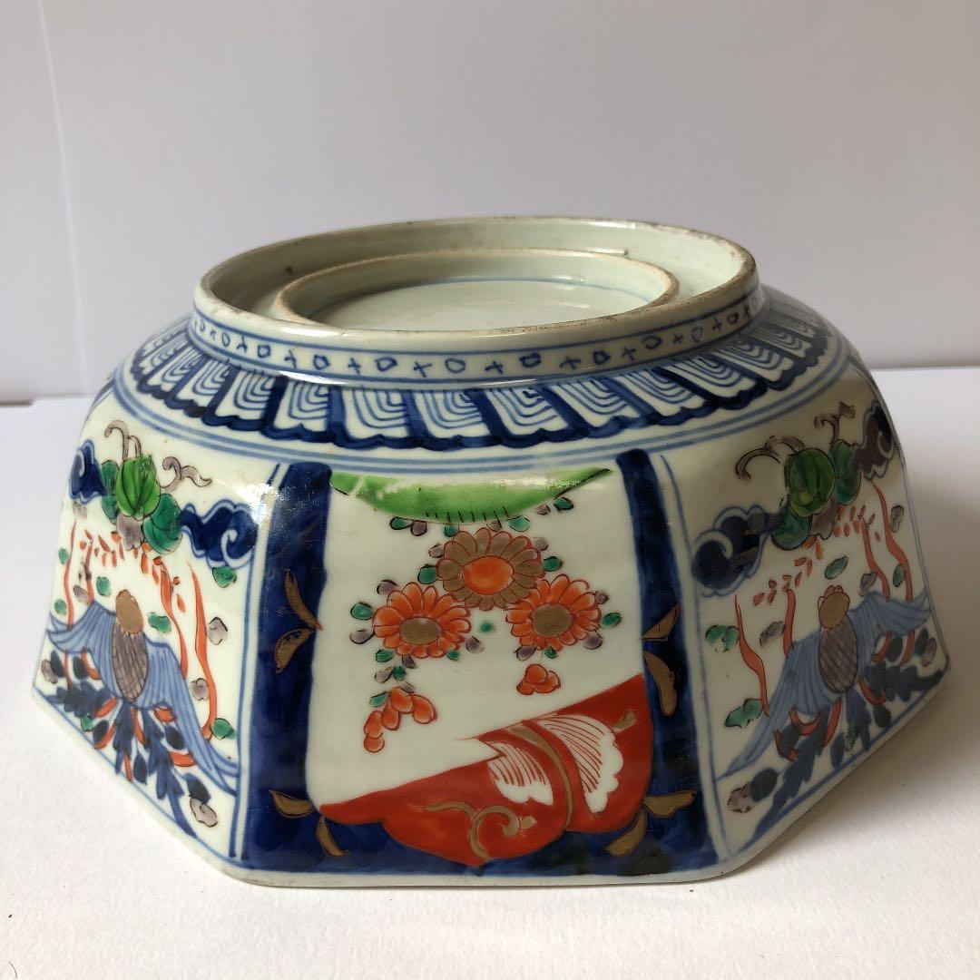 古伊万里 八角鉢