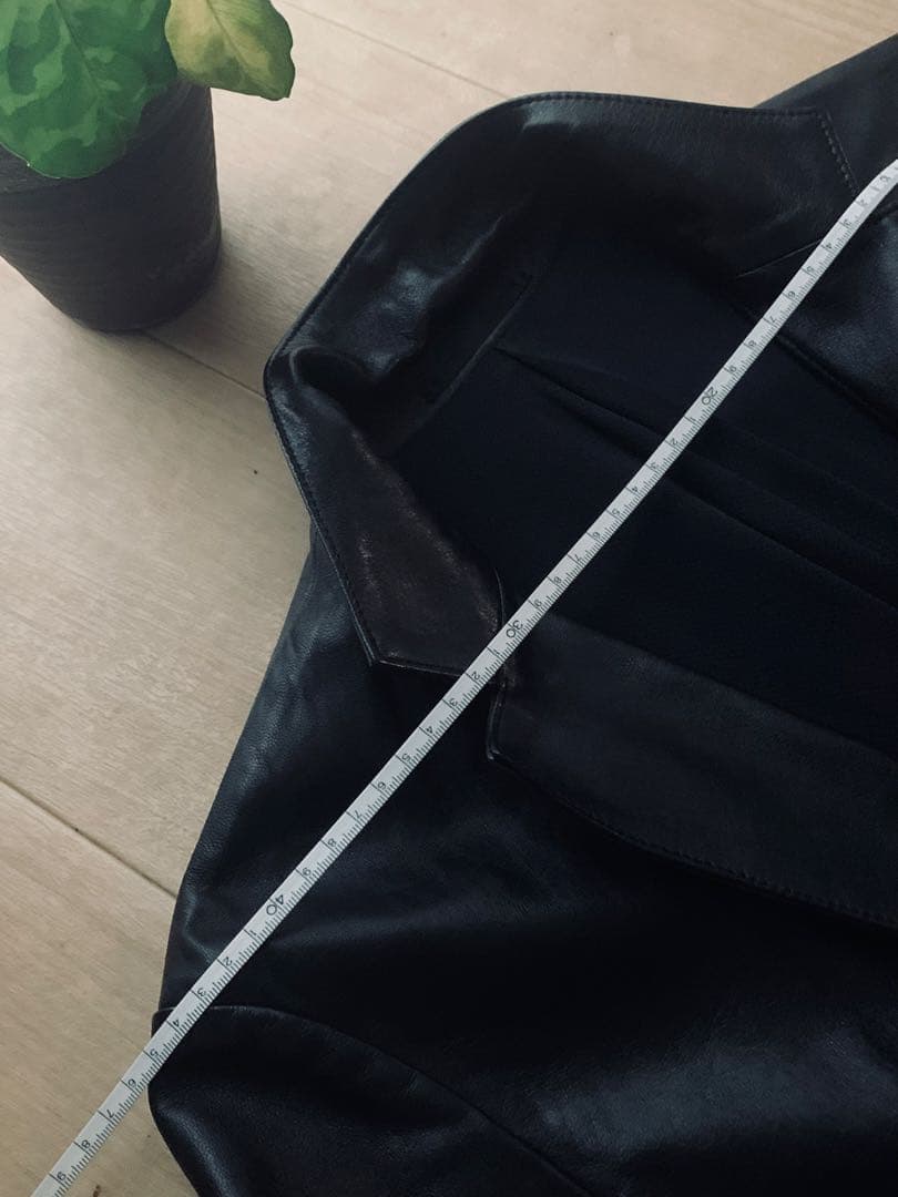 希少サイズ！5351プールオム人気完売！定価8万ON/OFF自在レザージャケット