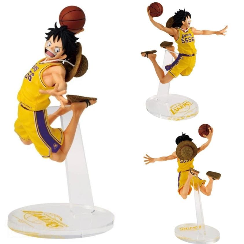 公式正規品 ONE PIECE レイカーズ NBA フィギュア ルフィ