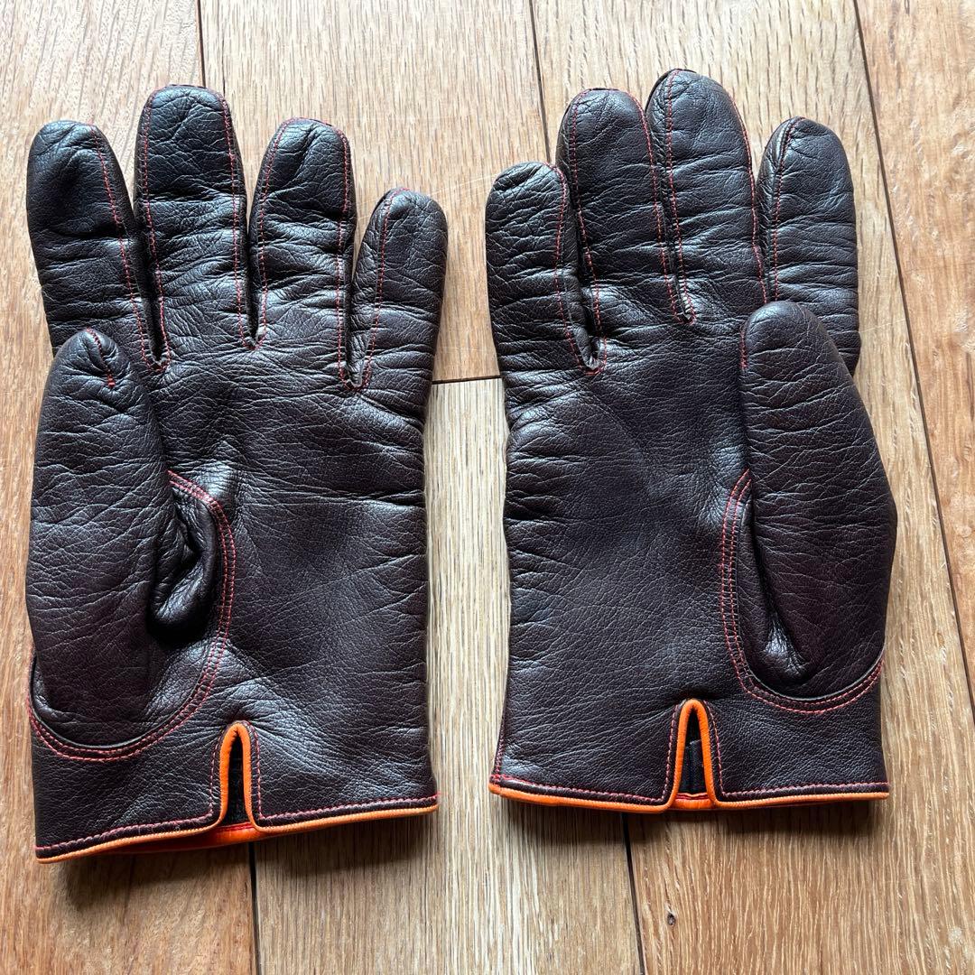 RAF SIMONS ラフシモンズ　レザーグローブ