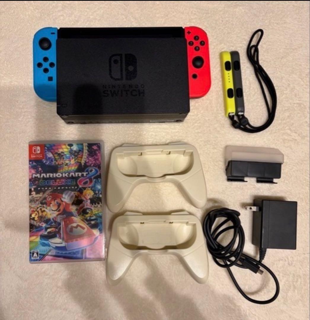 Nintendo Switch 本体+マリオカート8 デラックス+その他付属品