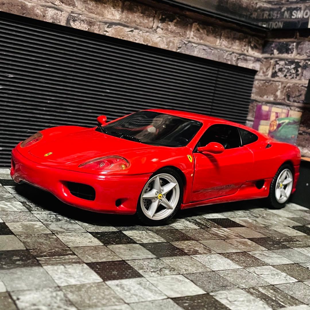 ワンオフカスタム 1/18 Mattel フェラーリ 360 モデナ