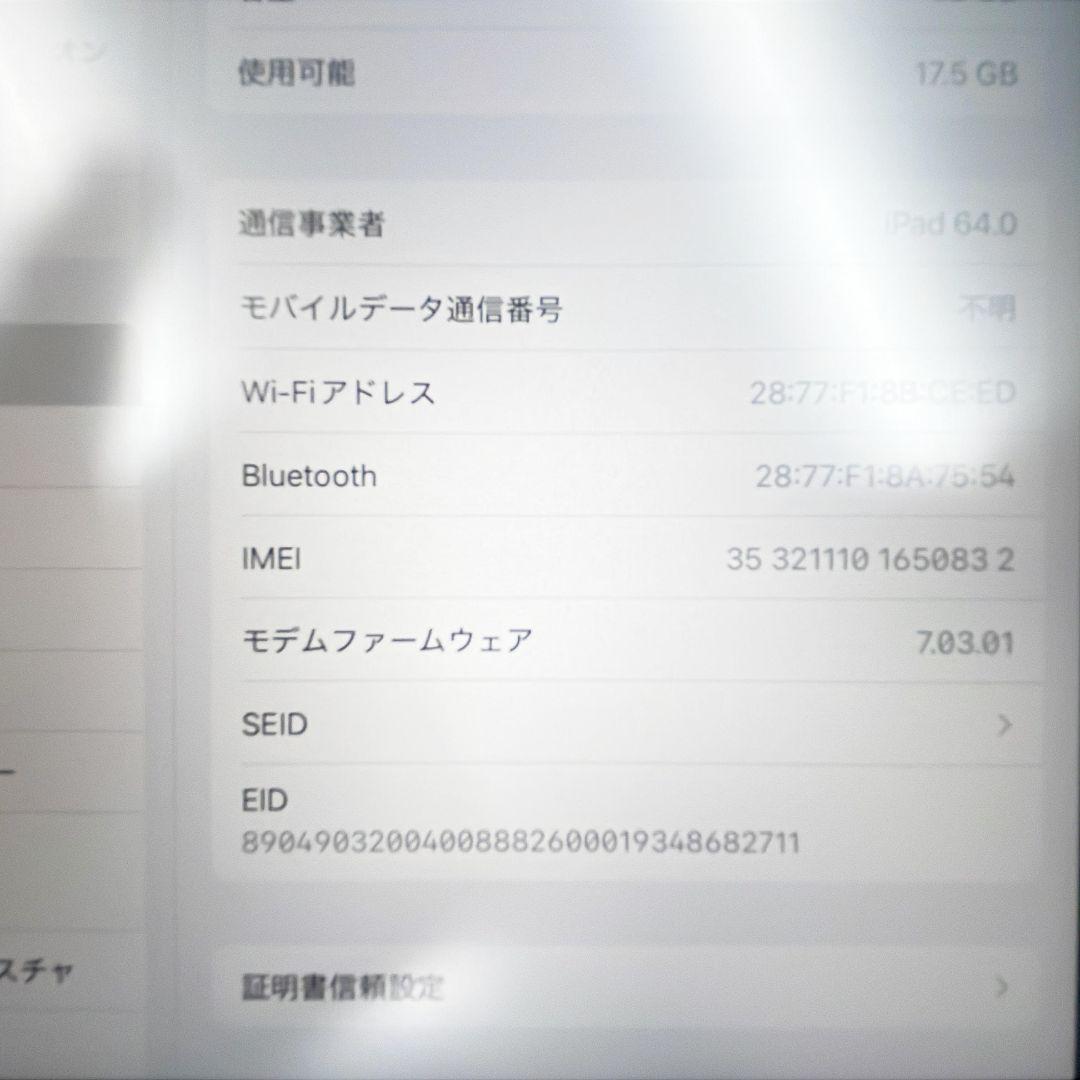 AppleiPad 第7世代 32GBWi-Fi CellularSIMフリー