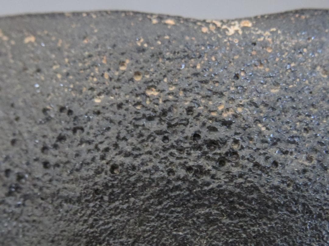 佐々木昭楽　光悦写　黒茶碗　茶道具　茶碗