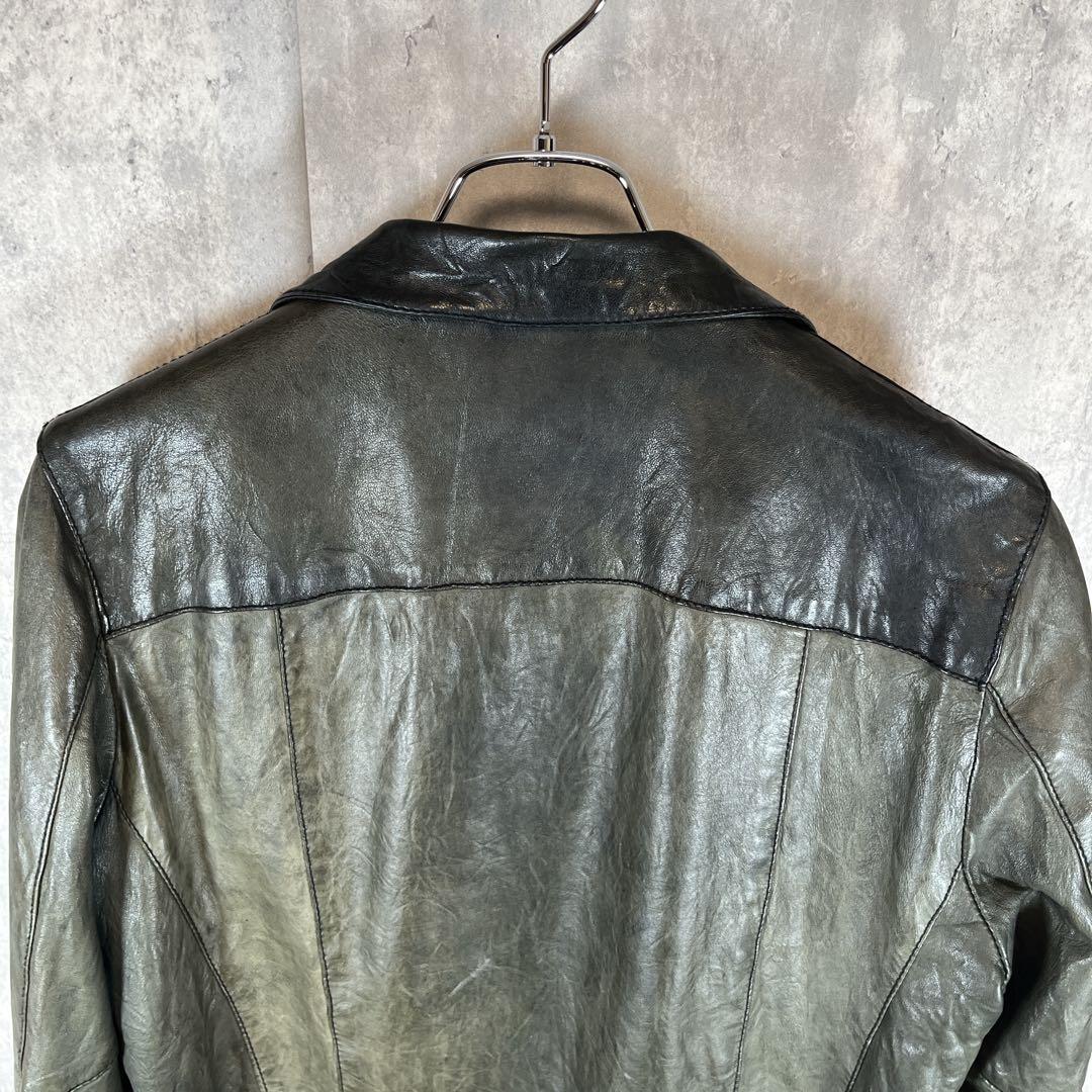 GIORGIO BRATO ジョルジオブラット ラムレザージャケット44シングル