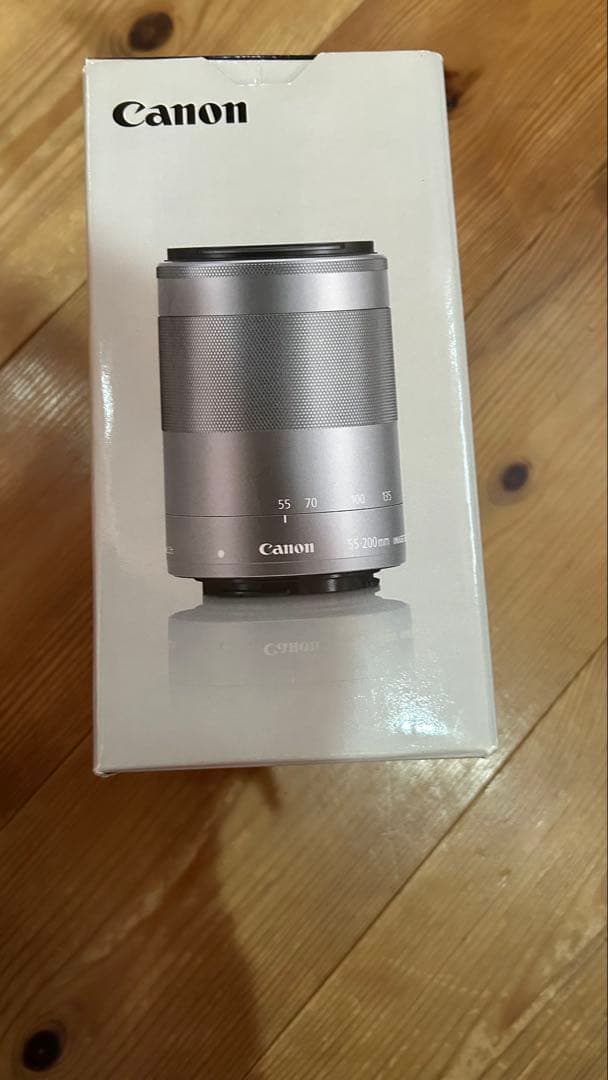 美品Canon EF-M 55-200mm レンズ