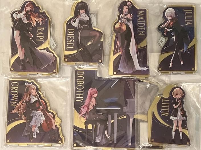 勝利の女神 NIKKE ニケ オーケストラコンサート　アクスタ7種セット