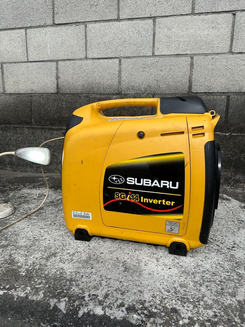 （動作確認済み）中古SUBARU SGi14 ポータブル エンジンOK!!