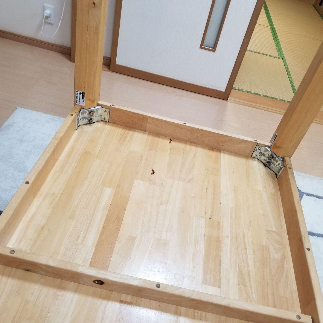 IKEA ダイニングテーブル　NORDBY ノールドビー　125cm 無垢材