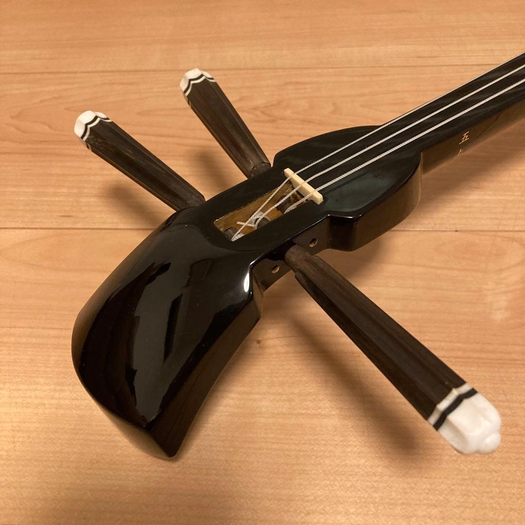 沖縄三線 人工皮 合皮 初心者おすすめ 沖縄 三線 民謡 和楽器 本体のみ