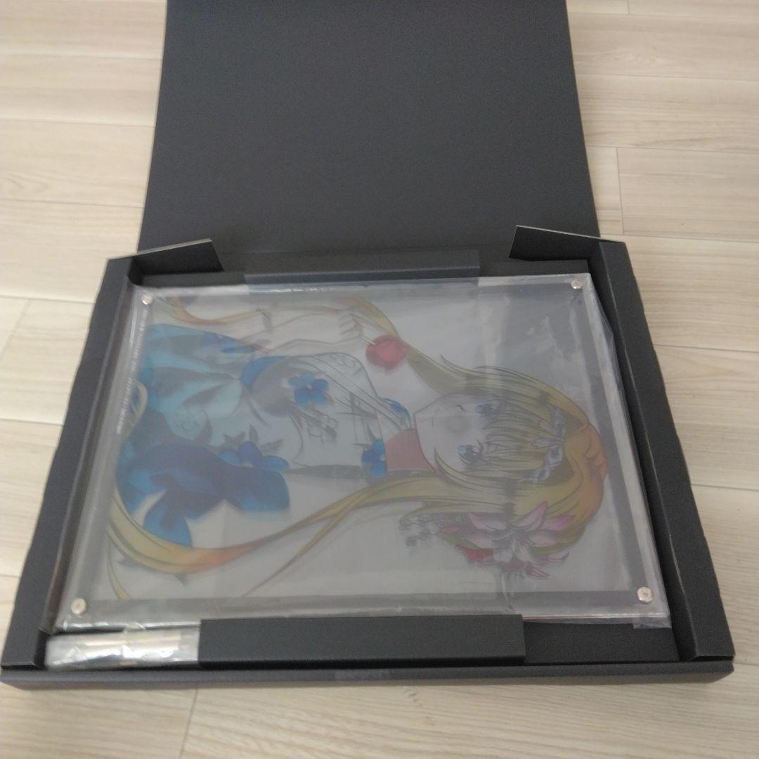 ソード・アート・オンライン　アクリルアート アリス着物 青黒花柄