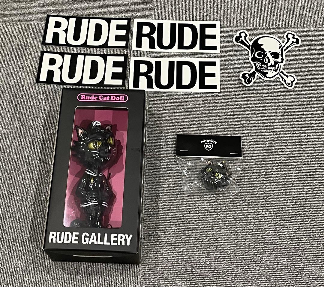 本店限定少数販売 RUDE CAT KEY HOLDER STICKER 新品