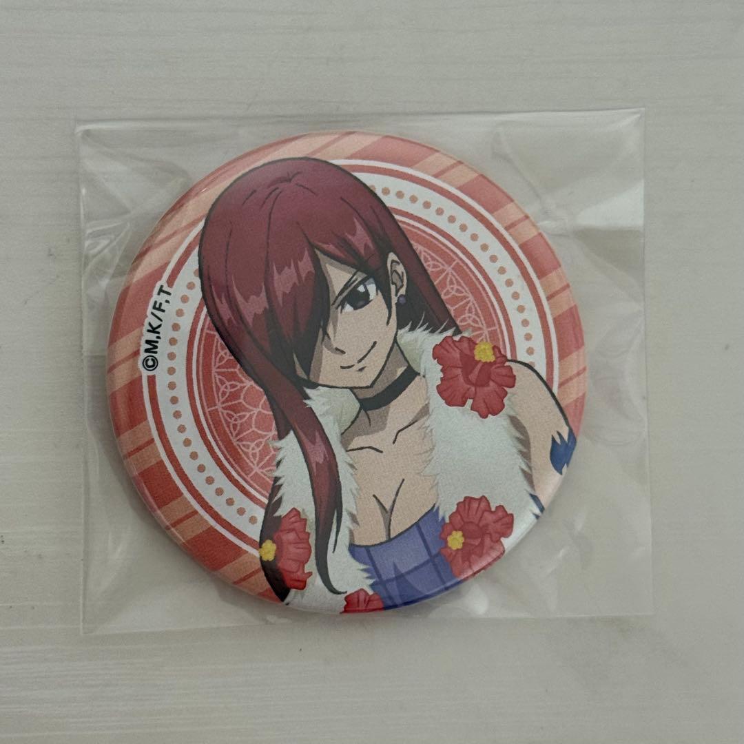 FAIRYTAIL エルザ 缶バッジ マルイ 記念展