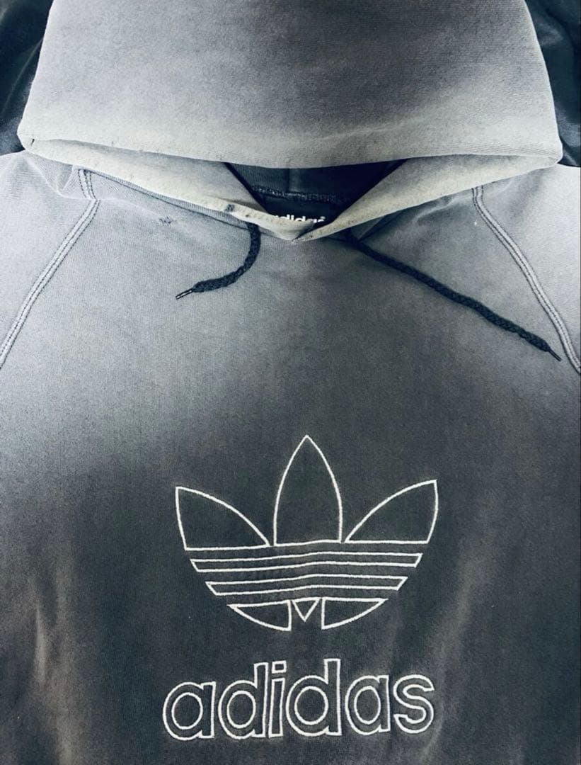 USA製 万国旗 80's ビンテージ アディダス adidas トレフォイル