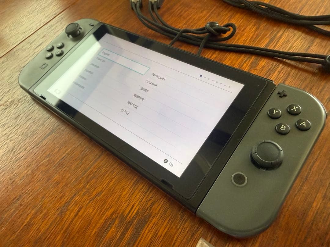 え*び様 Nintendo Switch グレー　本体　オマケ多数！