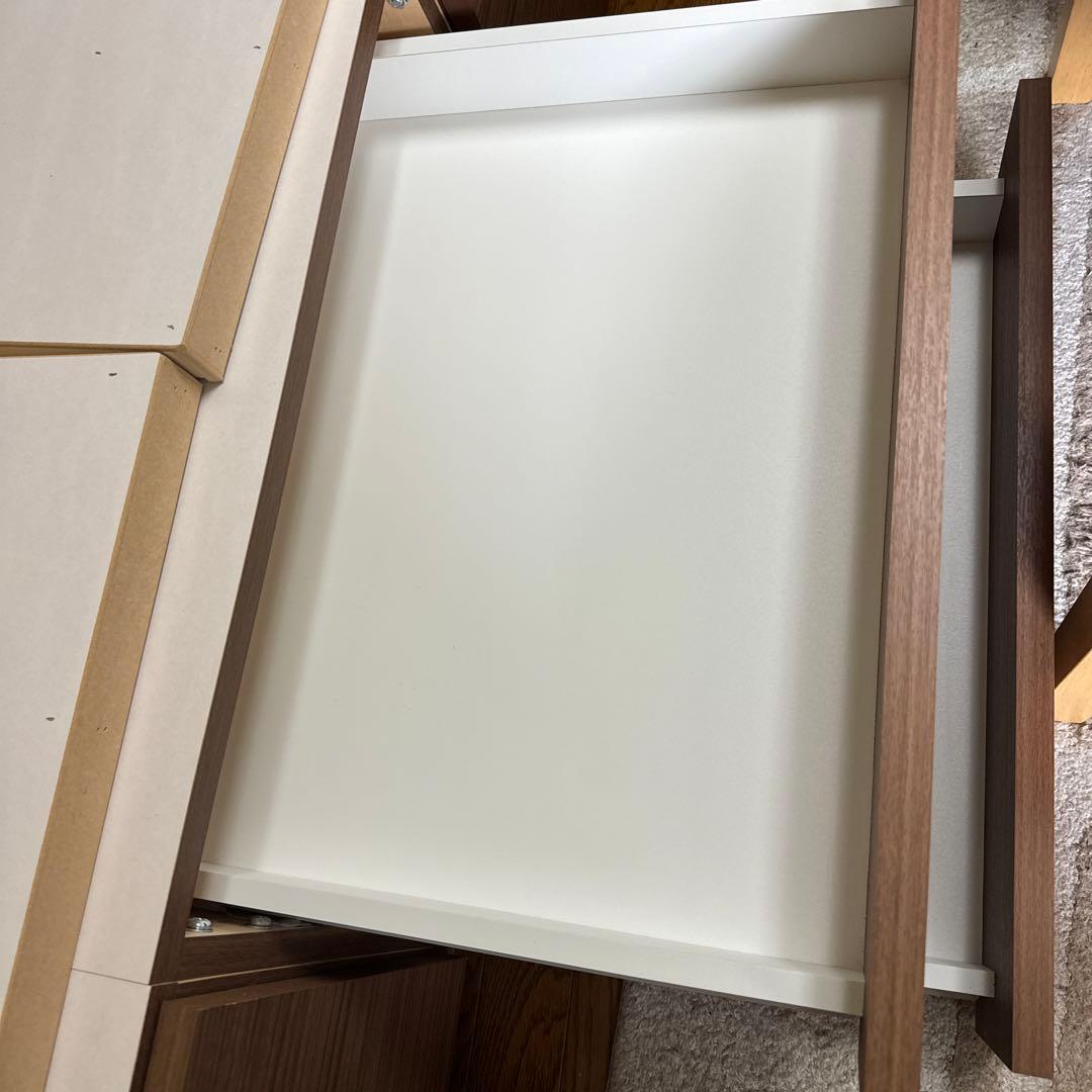 ニトリ ベッドフレーム製品名: シングルベッドフレームジオチェスト40T/MBR