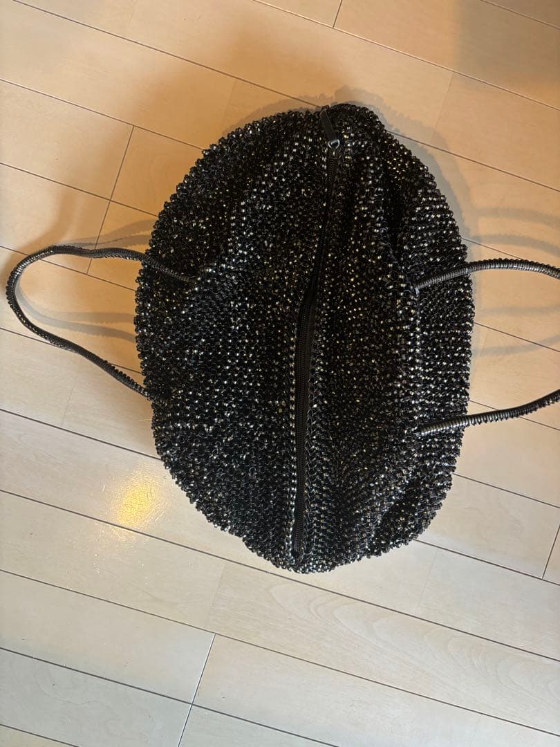 【るー@断捨離中！】アンテプリマ★黒ワイヤーバッグ