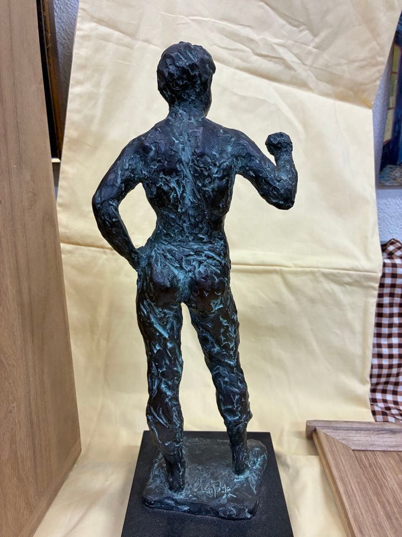 ミ*ユ様 勲四等旭日小綬章受賞 彫刻家【小森邦夫】ブロンズ