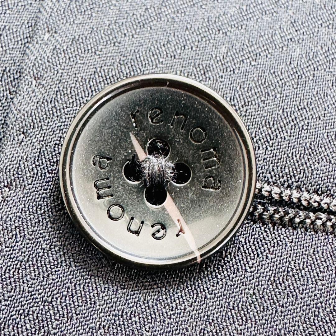 【新品・未使用】　renoma スーツ　セットアップ　スリーピース　Sサイズ　黒