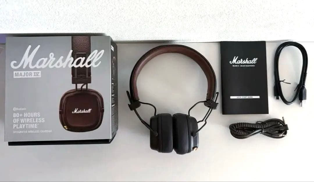 【確実正規品】 marshall major iv ブラウン