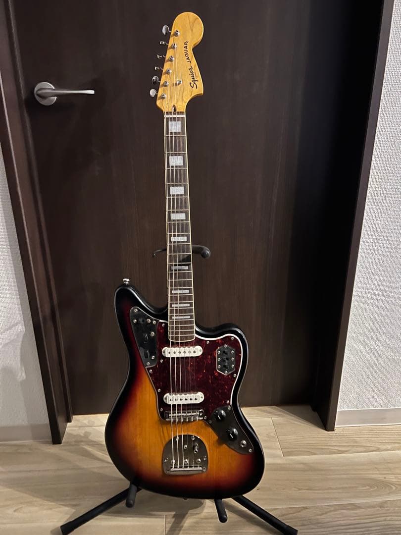 ギター squier classic vibe '70s jaguar