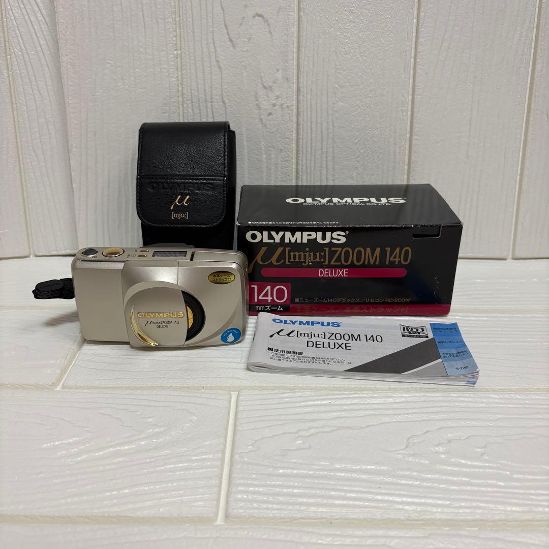 オリンパス OLYMPUS μ ZOOM140 DELUXE フィルムカメラ