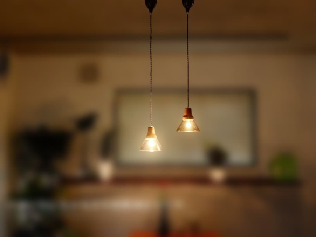 2個セット　インターフォルム ペンダントライト LT-9532CLベルカ クリア