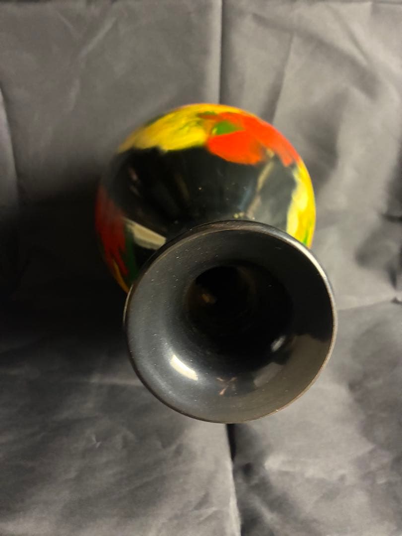 九谷焼 【⠀佐野慧成 作 】 花瓶 A-7