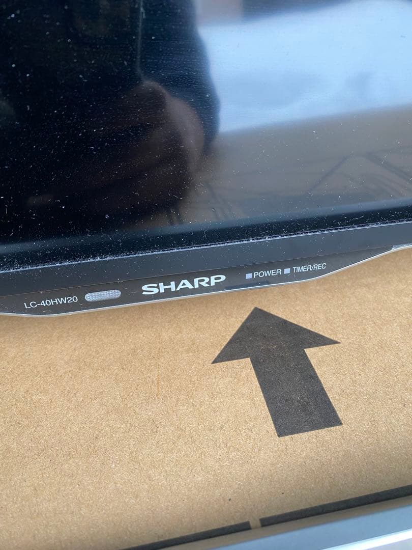 SHARP シャープ　AQUOS アクオス　LC-40HW20 40型　テレビ