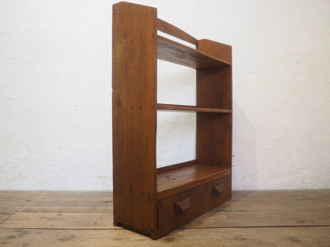 1260 ヴィンテージ　オープンラック　飾り棚　収納棚　本棚　レトロ　店舗什器