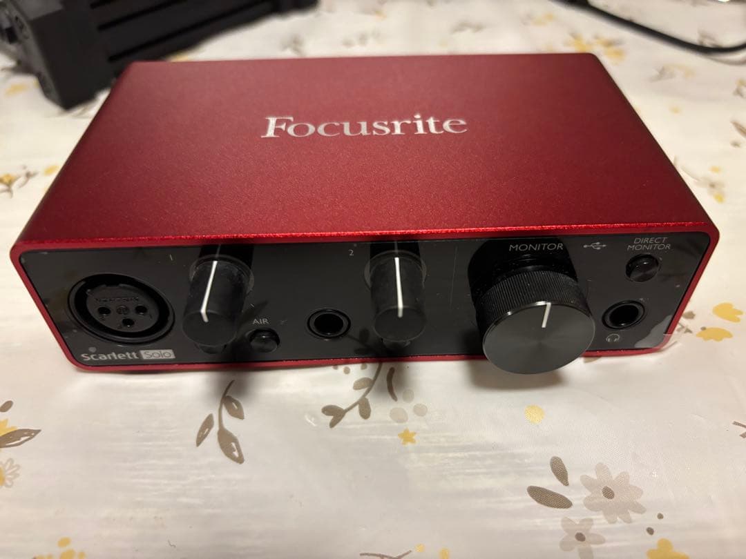 Focusrite Scarlett Solo 第三世代