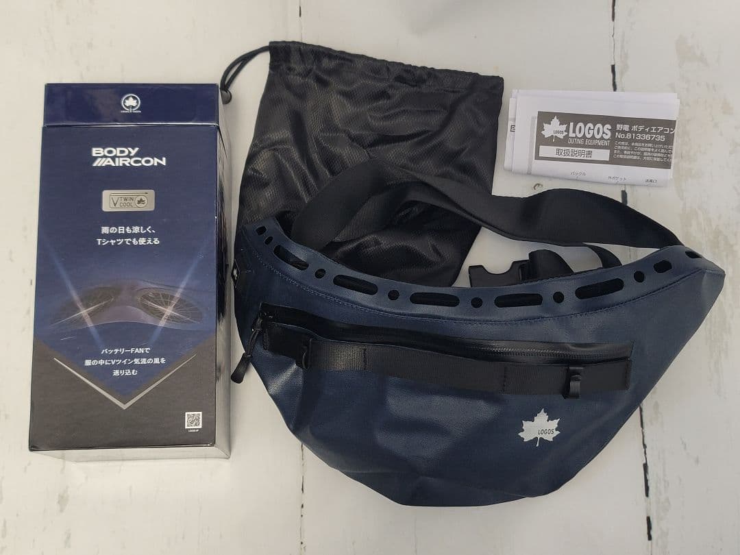 ロゴス (LOGOS) 野電 ボディエアコン Ｖツインクール