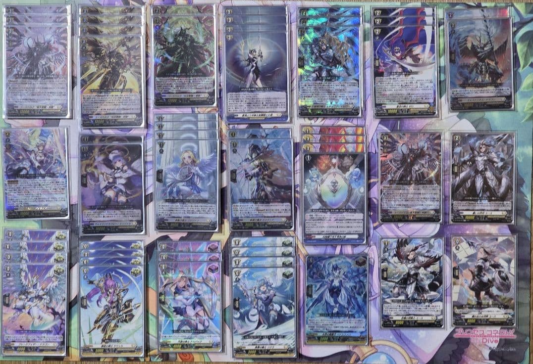 ヴァンガード　ユースベルク　再鍛　デッキ　パーツ・スリーブ付き