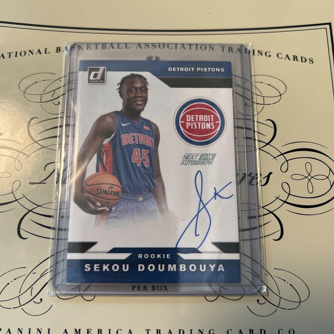 セクー ドゥムブヤ Panini Donruss Next Day 直筆サイン