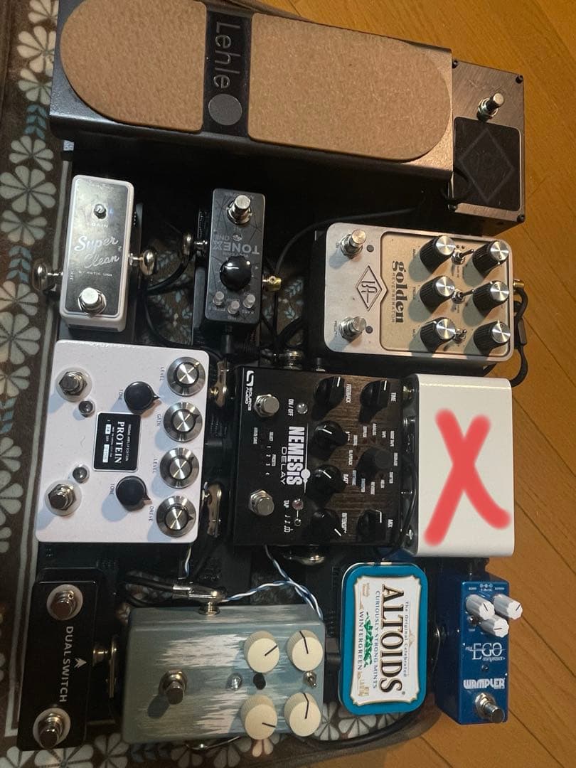 ギターエフェクターボードまとめ売り　エレキ