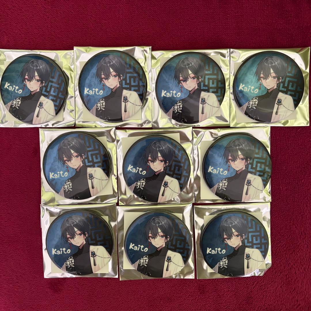 39culture2023 大き目メタリック缶バッジ COSPLAY KAITO