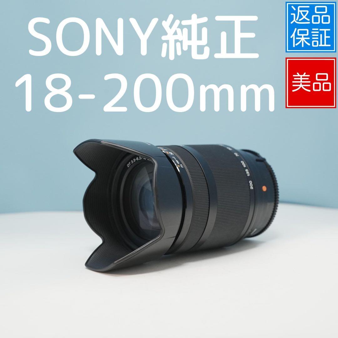 SONY純正 18-200mm 標準+望遠レンズ 極美品 a4694