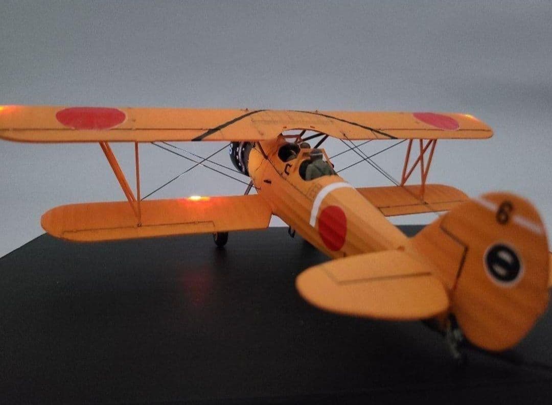 tomoya 九五式一型中間練習機(赤とんぼ)リアル モーターライズ完成品