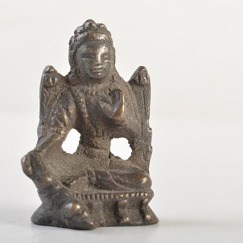 仏教美術　古銅　朝鮮仏　新羅小金銅仏　V　R7502