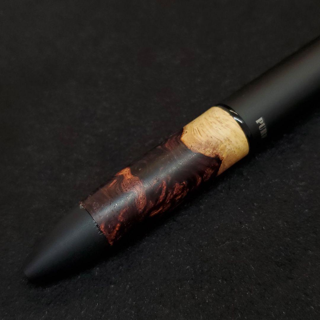 No.60ピュアモルトブラック4&1ホンジェラスローズウッド瘤カスタム