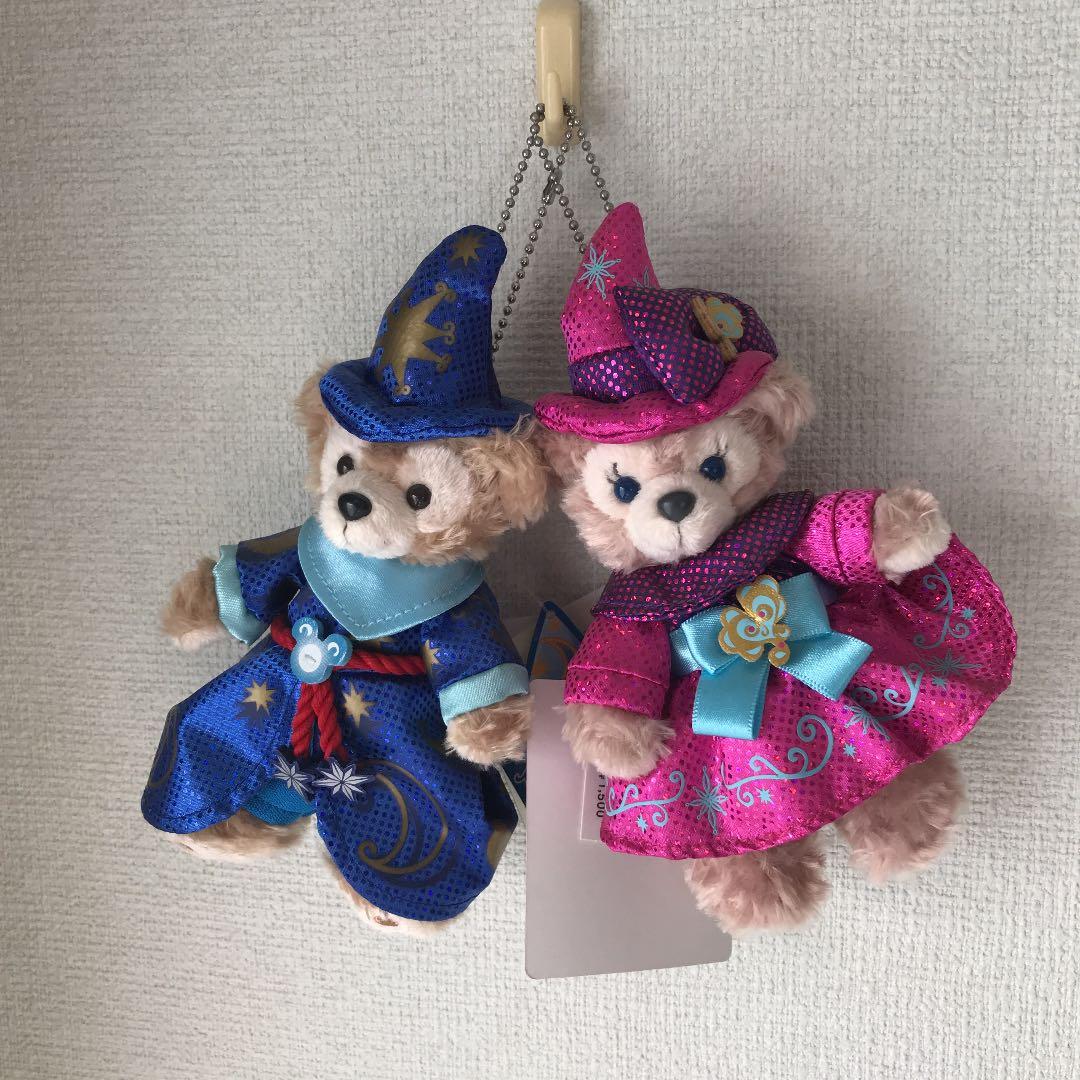 ダッフィー シェリーメイ ぬいぐるみストラップ　10周年記念