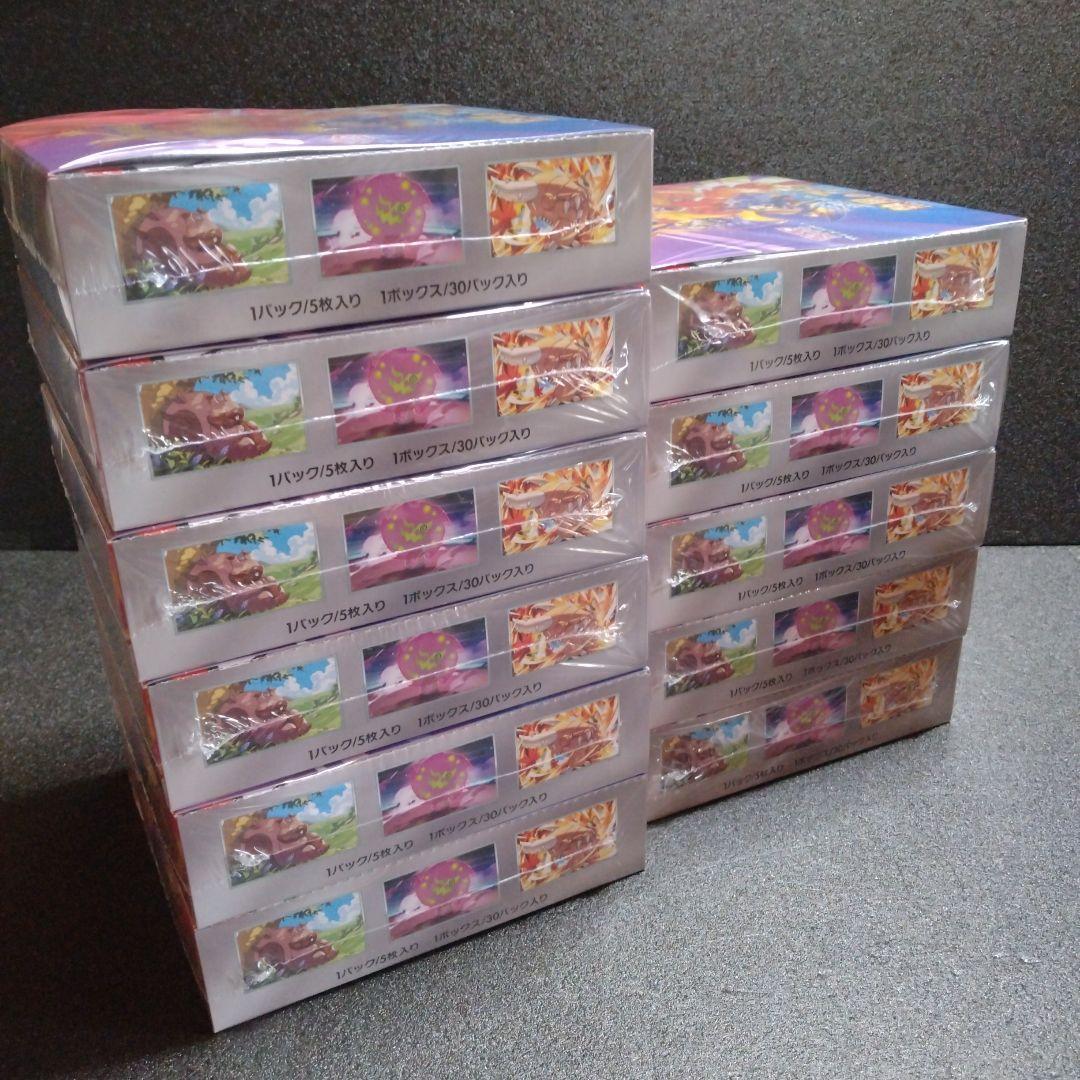 ポケカ　熱風のアリーナ　新品未開封　シュリンク付き　11BOX