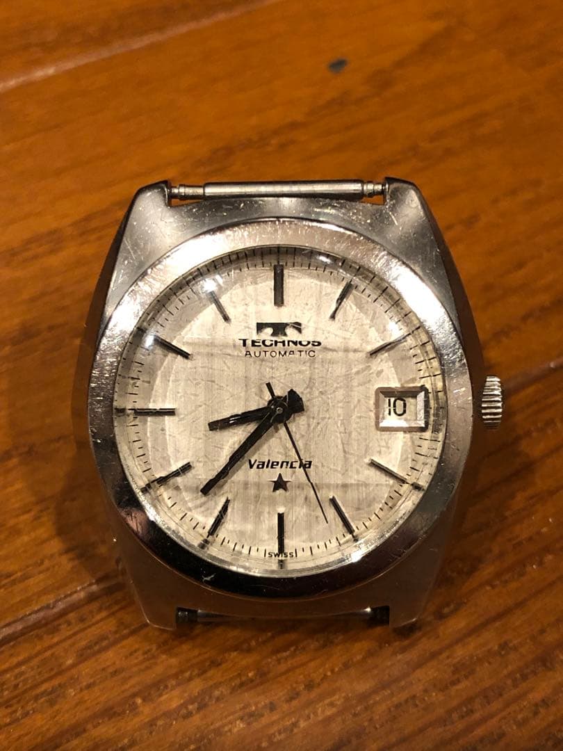 TECHNOS valencia テクノス バレンシア　スイス製　自動巻き