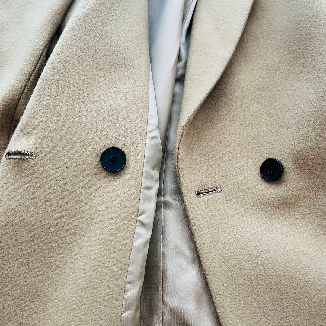 美品 UNITED TOKYO カシミヤ混チェスターコート 2 ロングコート M